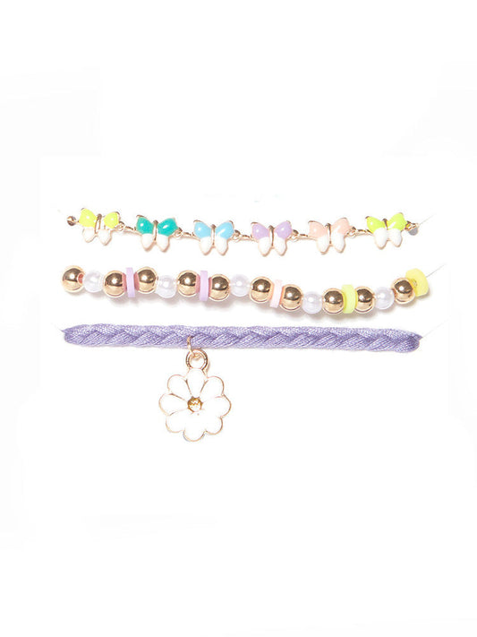 Set Pulseras Nature X3 Moda